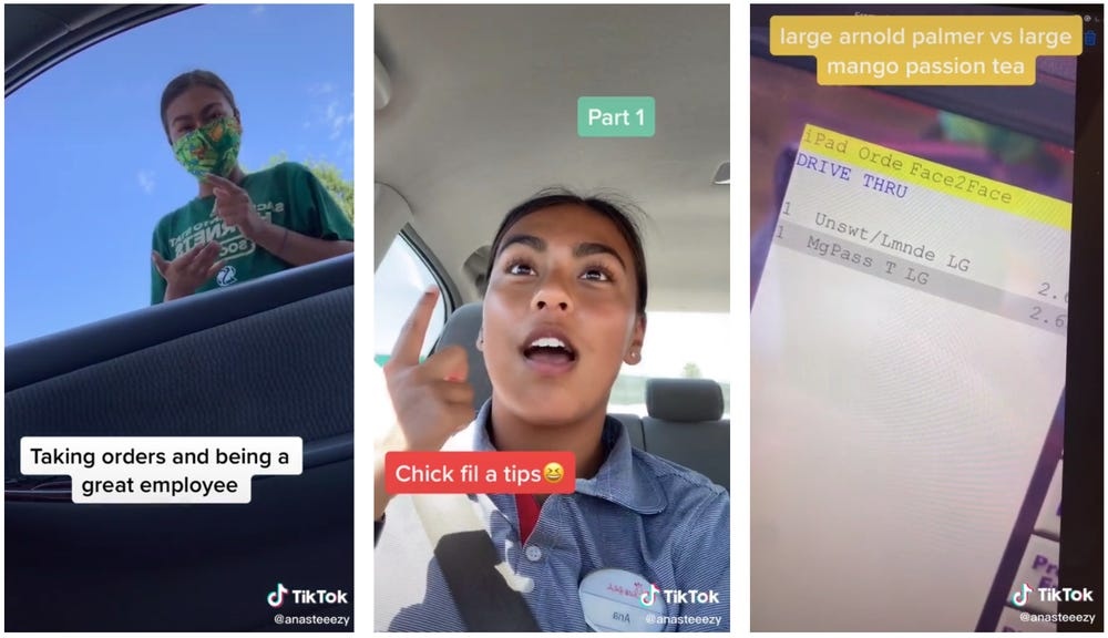 Bi duoi viec vi dang video meo chon thuc don len TikTok anh 1
