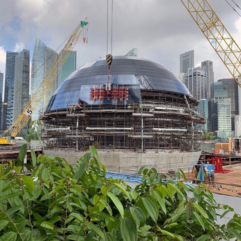 Apple Store nổi trên nước tại Marina Bay Singapore ảnh 6 Apple Store noi tren nuoc tai Marina Bay Singapore anh 6