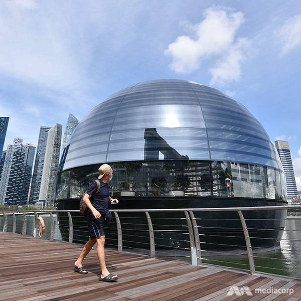 Apple Store tai Marina Bay Sands Singapore anh 1