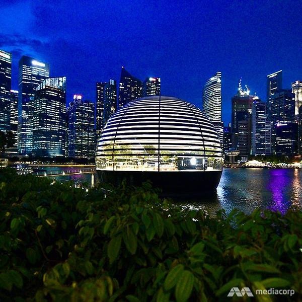 Apple Store tai Marina Bay Sands Singapore anh 2