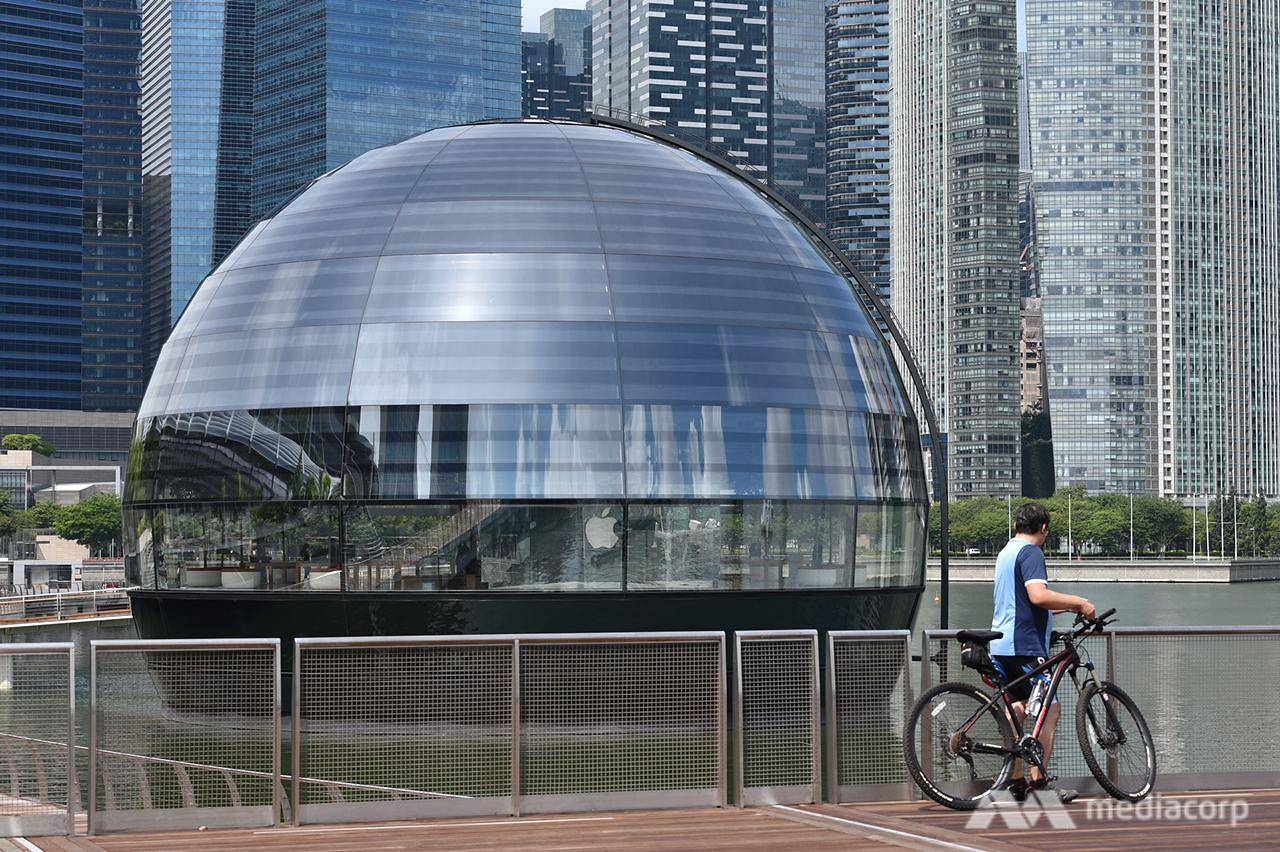 Apple Store tai Marina Bay Sands Singapore anh 4