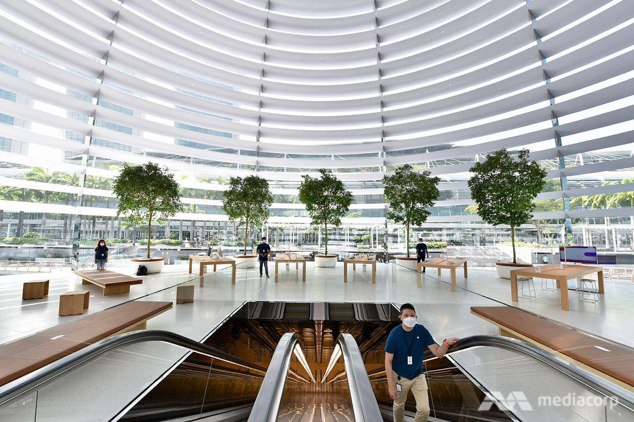 Apple Store tai Marina Bay Sands Singapore anh 9