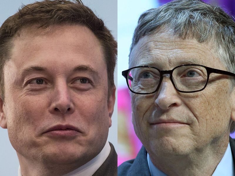 Elon Musk che Bill Gates 'khong biet gi' ve xe dien hinh anh