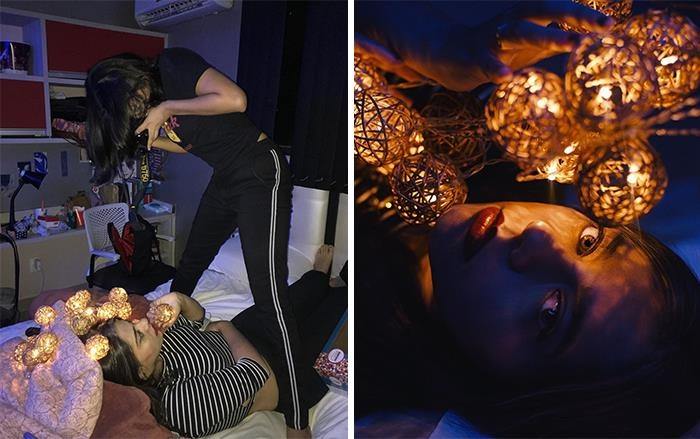 Hau truong hai huoc khi chup anh song ao hinh anh