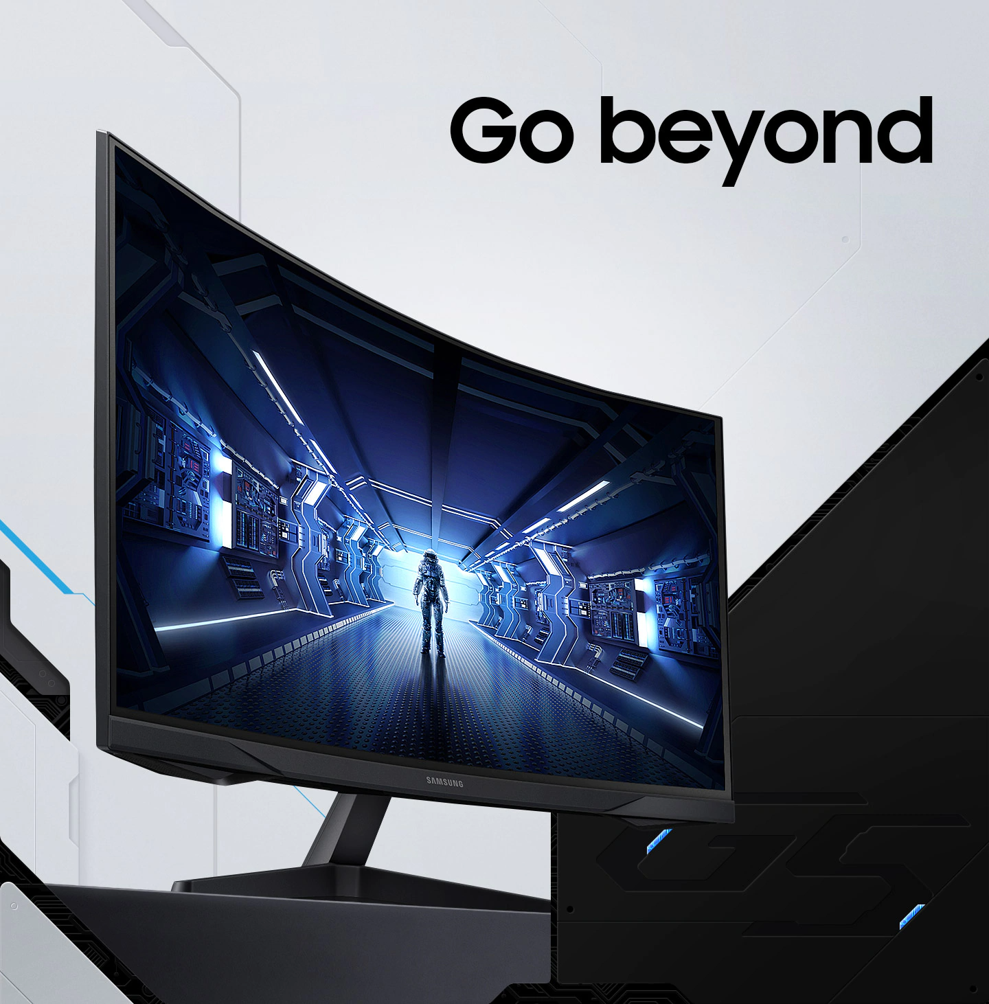 Samsung ra mat man hinh choi game Odyssey G5 anh 1