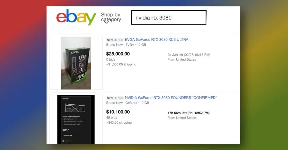 Card do hoa RTX 3080 chay hang anh 2