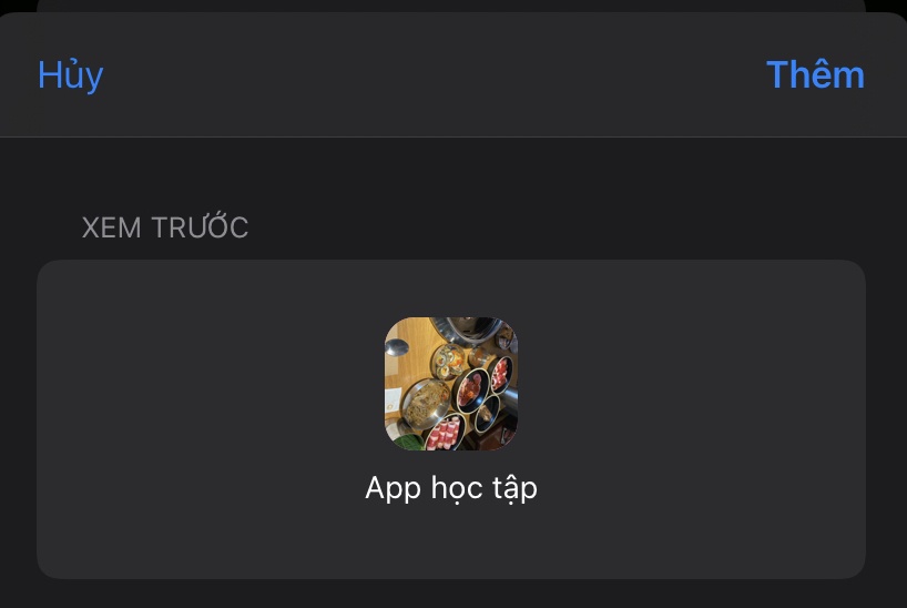 Tuy chinh icon va widget tren iOS 14 anh 2