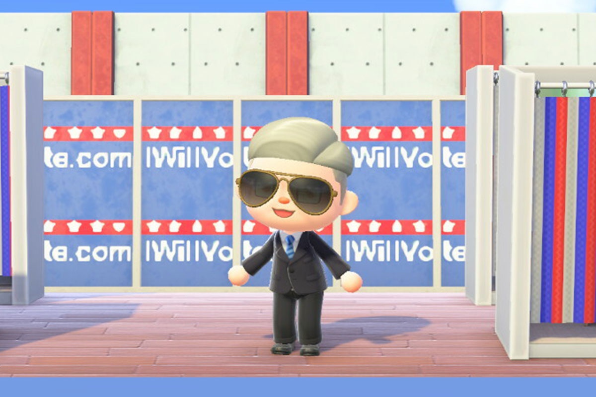 Ong Biden tranh cu trong game hinh anh