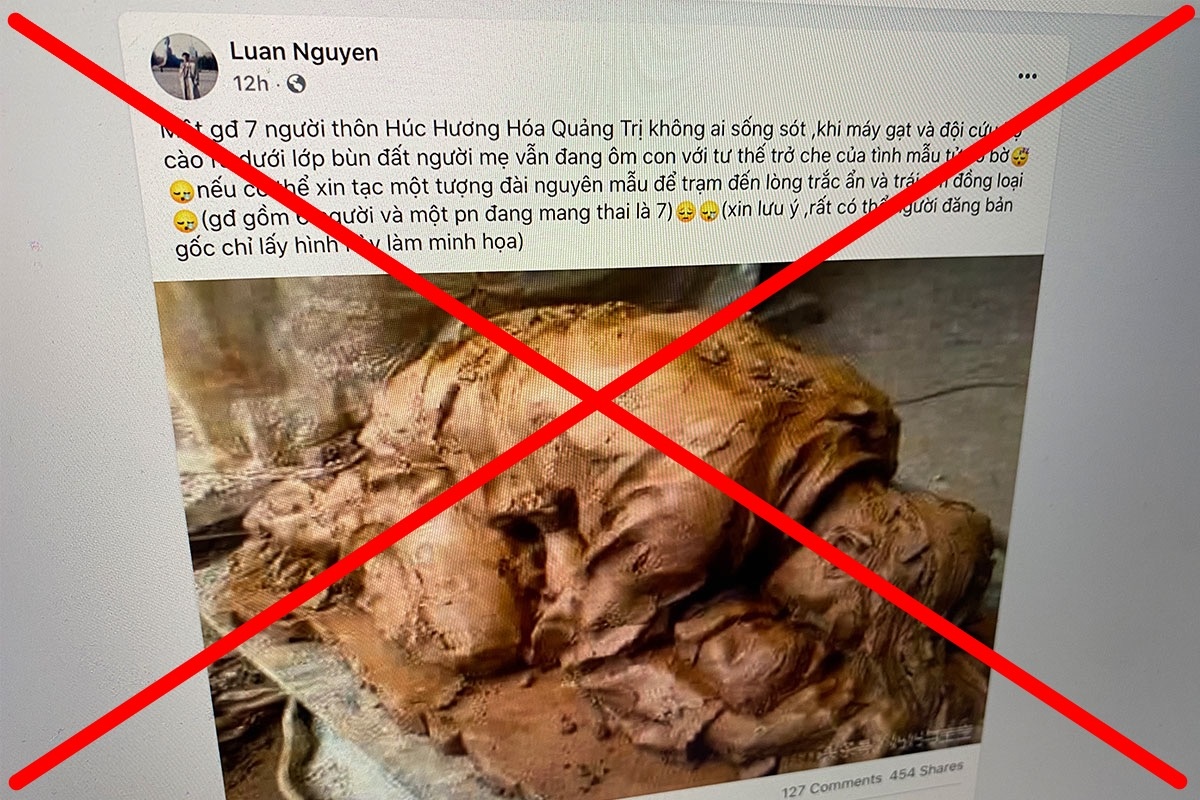 Canh 'me om con duoi bun' tai Quang Tri la tin gia hinh anh