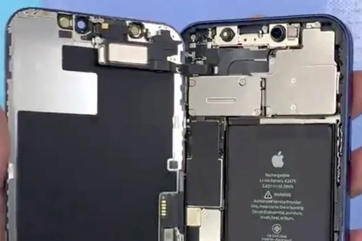 Ben trong iPhone 12 hinh anh