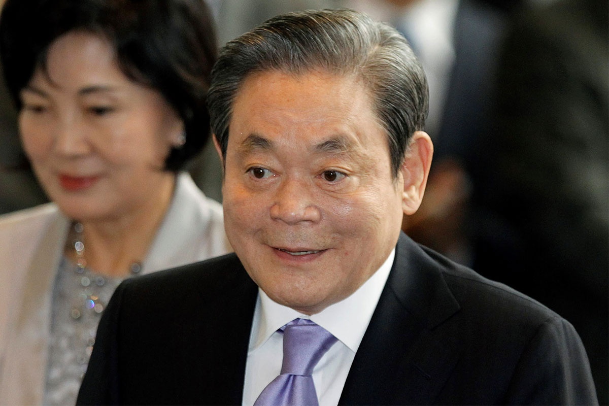 Cach ong Lee Kun Hee khien gia tri Samsung tang 350 lan hinh anh