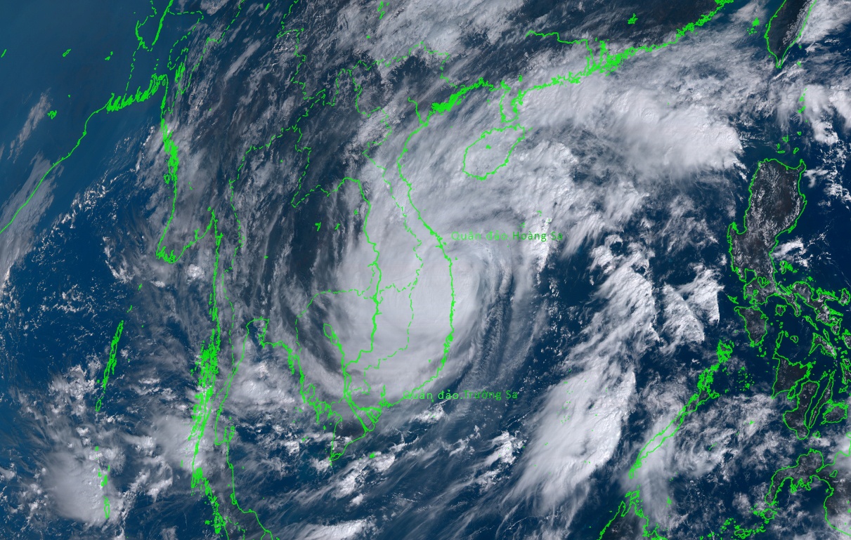 Ve tinh Himawari 8 theo doi bao so 9 ten Molave anh 2