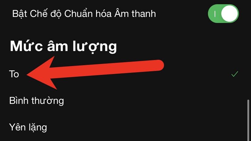 Tang am luong loa tren iPhone anh 4