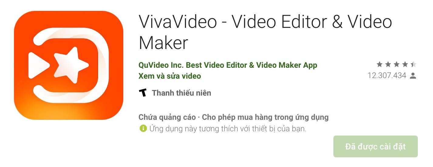 Ung dung VivaVideo tren Play Store tru tien nguoi dung anh 2