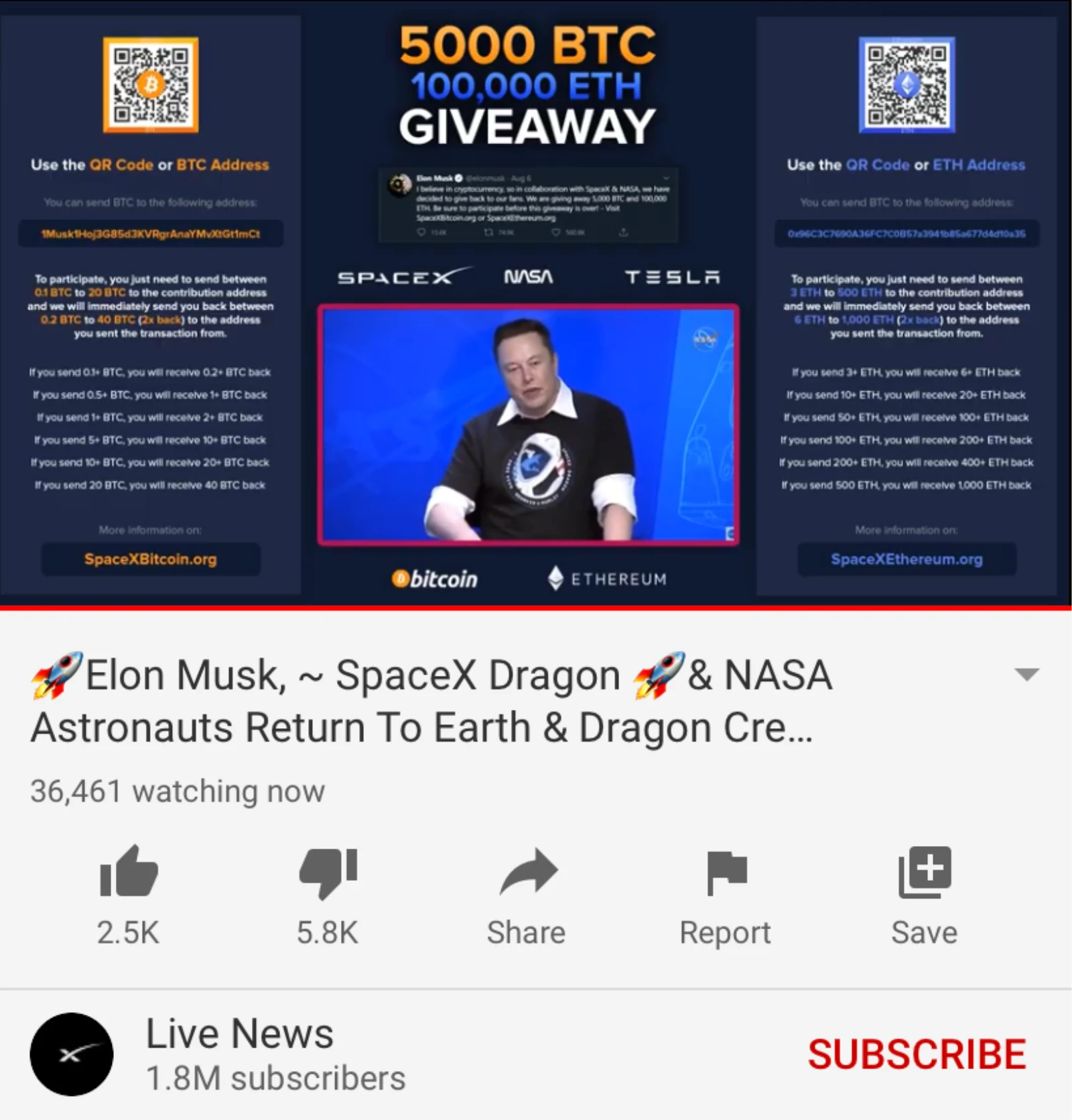 Chua biet nguyen nhan hang loat kenh YouTube phat livestream lua dao anh 2