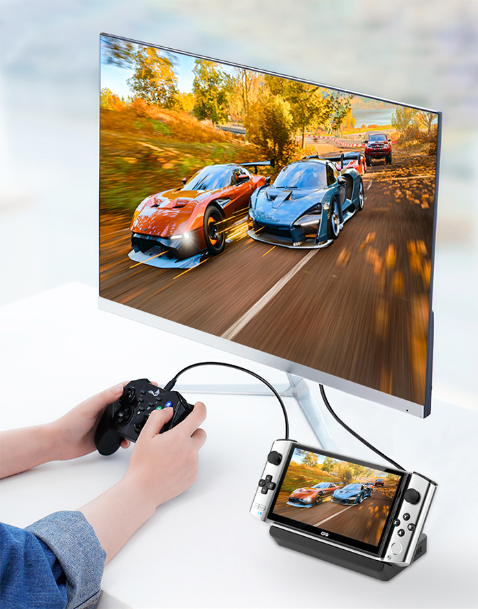 May tinh choi game cam tay chay Windows GPD Win 3 anh 2