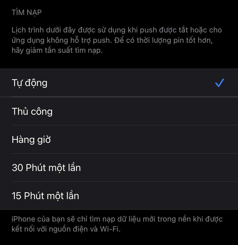 Mẹo tiết kiệm pin cho iPhone ảnh 3 Meo tiet kiem pin cho iPhone anh 3