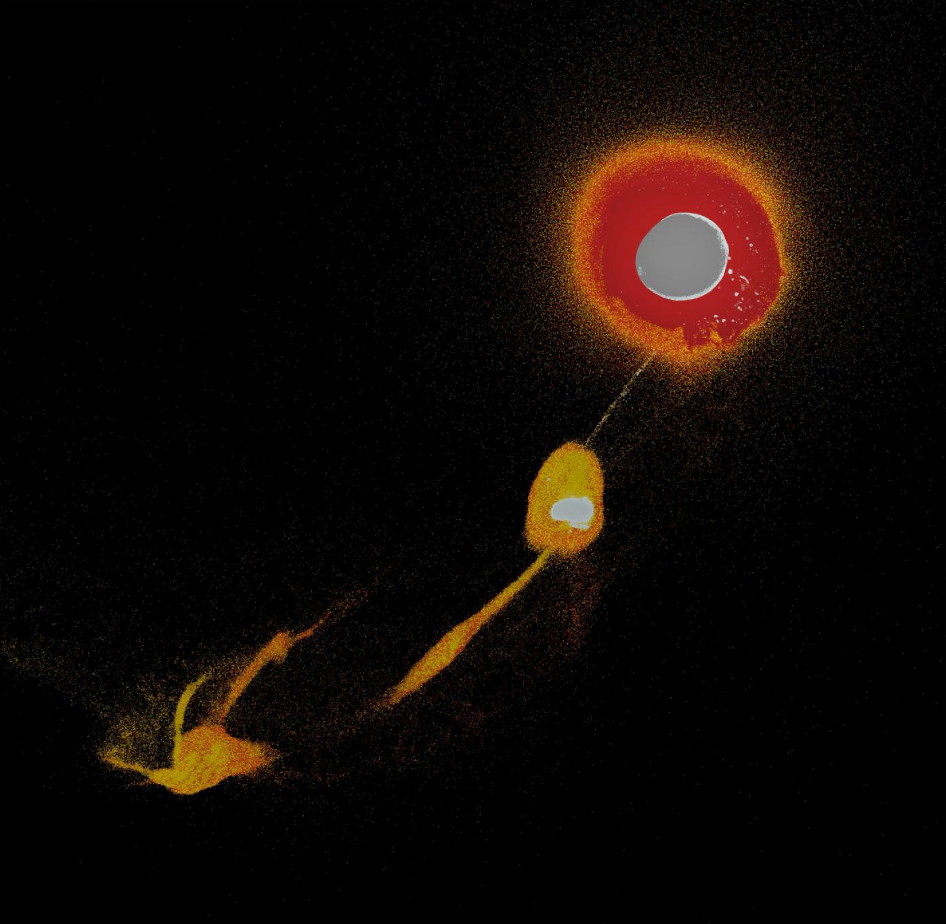 Sieu may tinh mo phong su hinh thanh cua Mat Trang anh 2