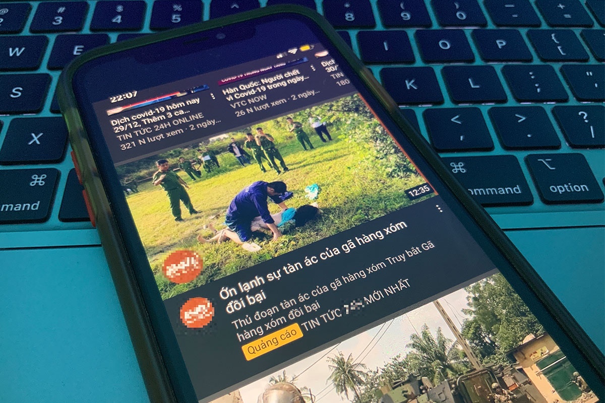 YouTube chay quang cao phan cam tai Viet Nam hinh anh