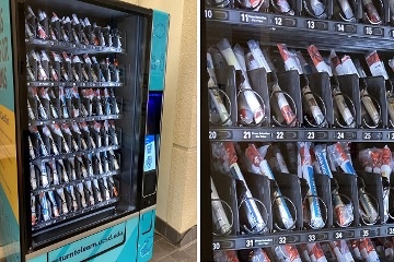 Lay kit xet nghiem Covid-19 qua may ban hang tu dong hinh anh