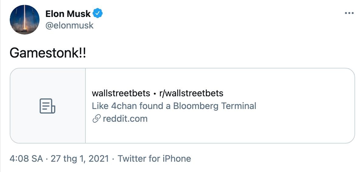 Dong trang thai cua Elon Musk anh 1