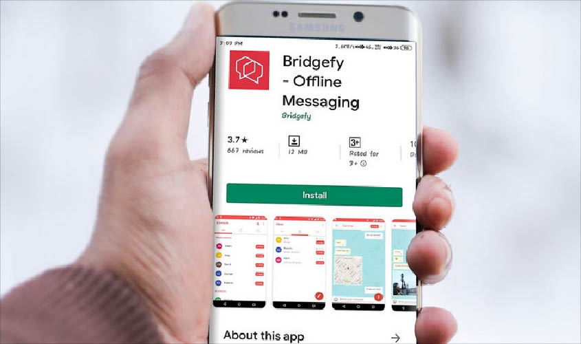 Hang trieu nguoi Myanmar tai ung dung nhan tin offline hinh anh