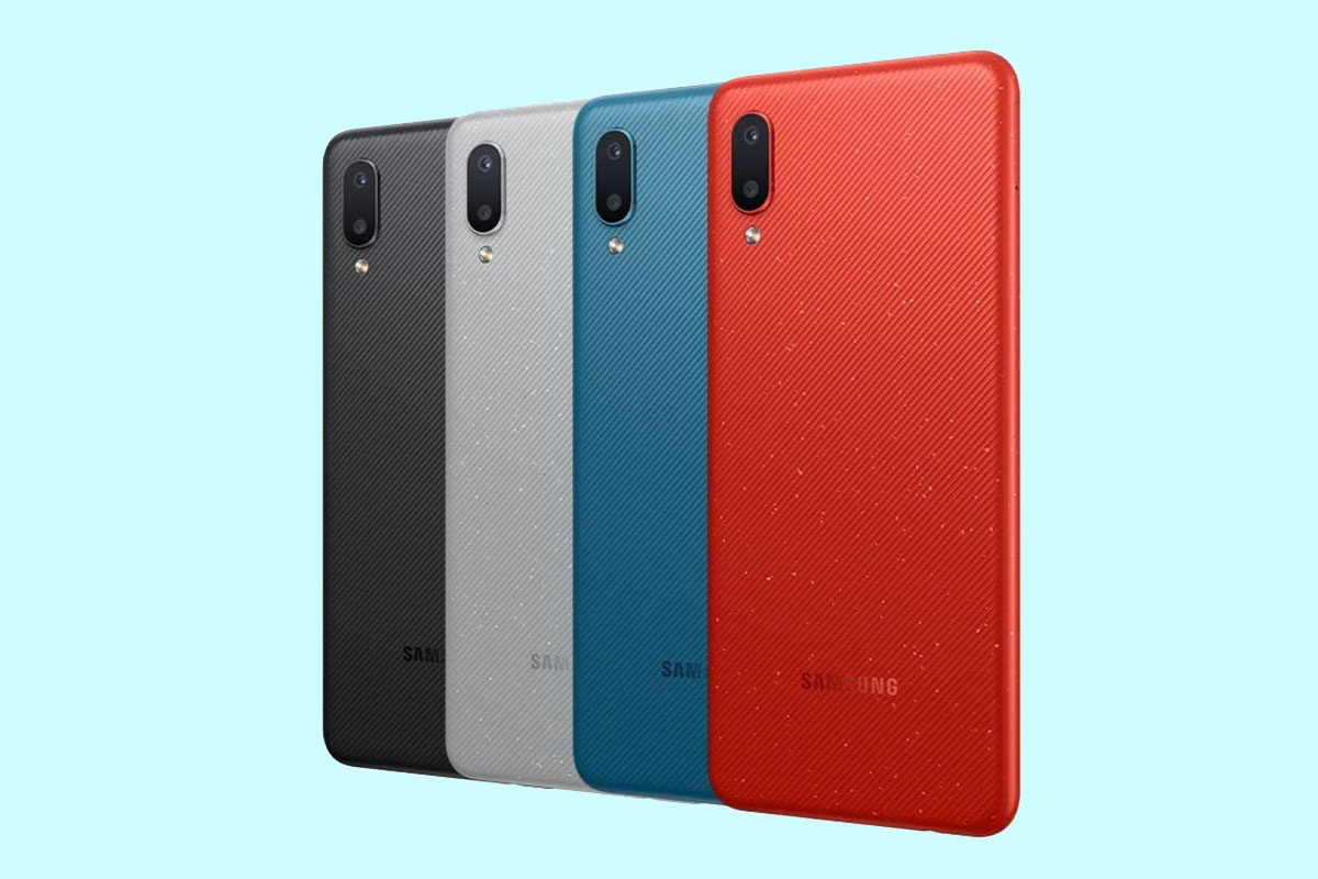 Samsung Galaxy M02 ra mat anh 1