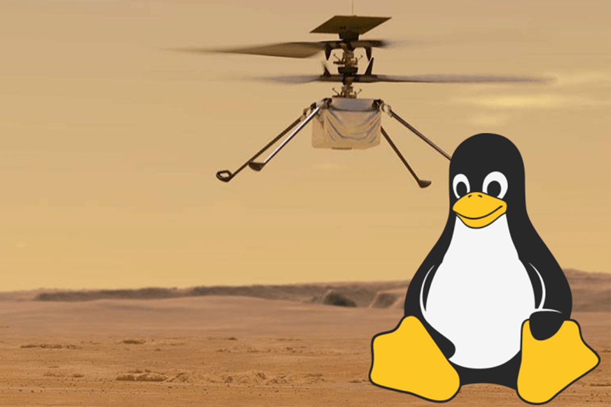 Linux lan dau duoc chay tren Hoa tinh hinh anh