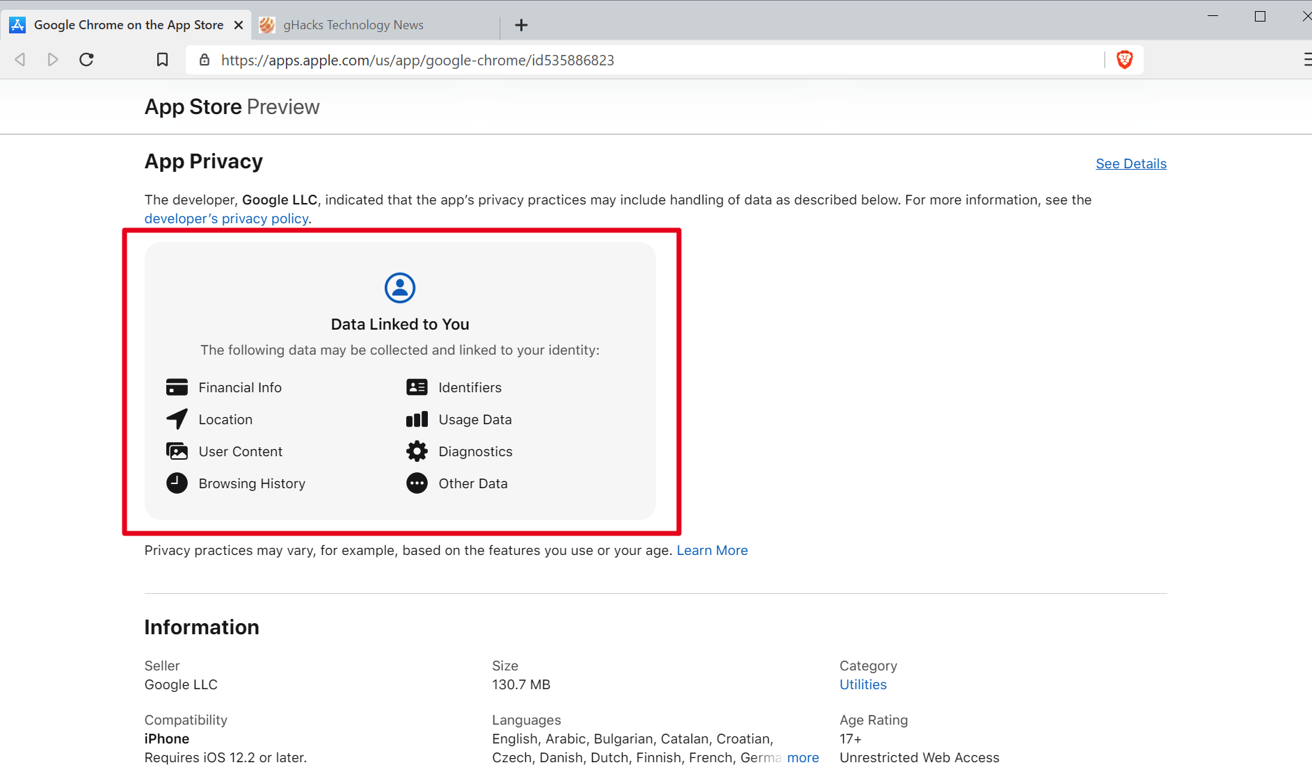 Ly do ngung su dung Google Chrome anh 2