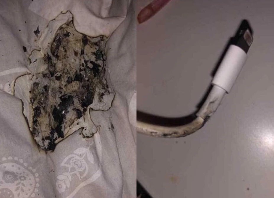 Thieu nu bong mat do sac iPhone phat no hinh anh