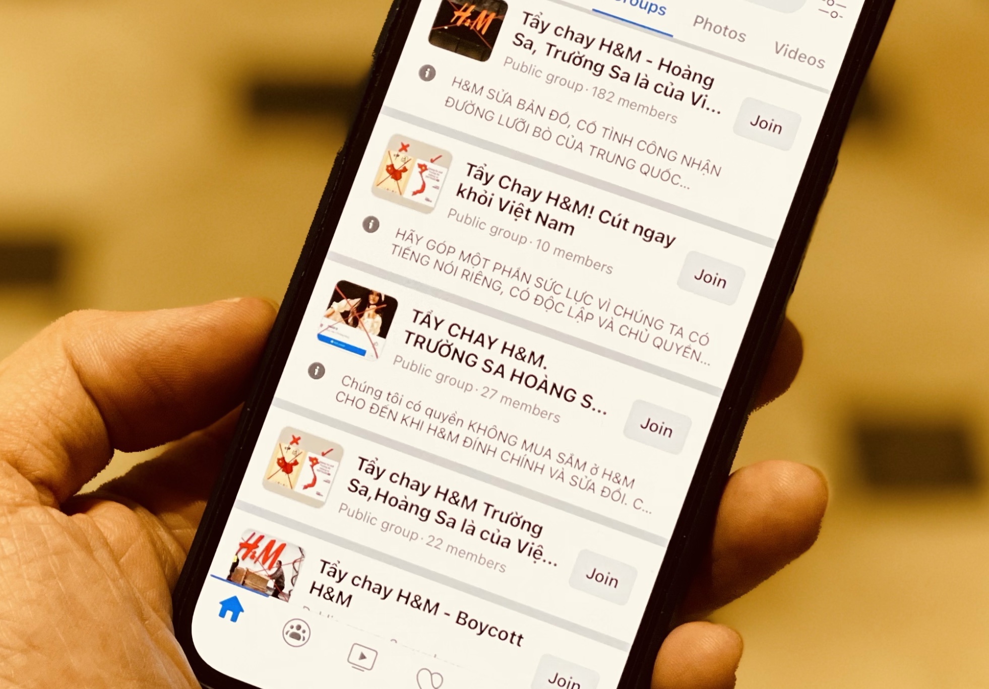 H&M bi tay chay anh 2