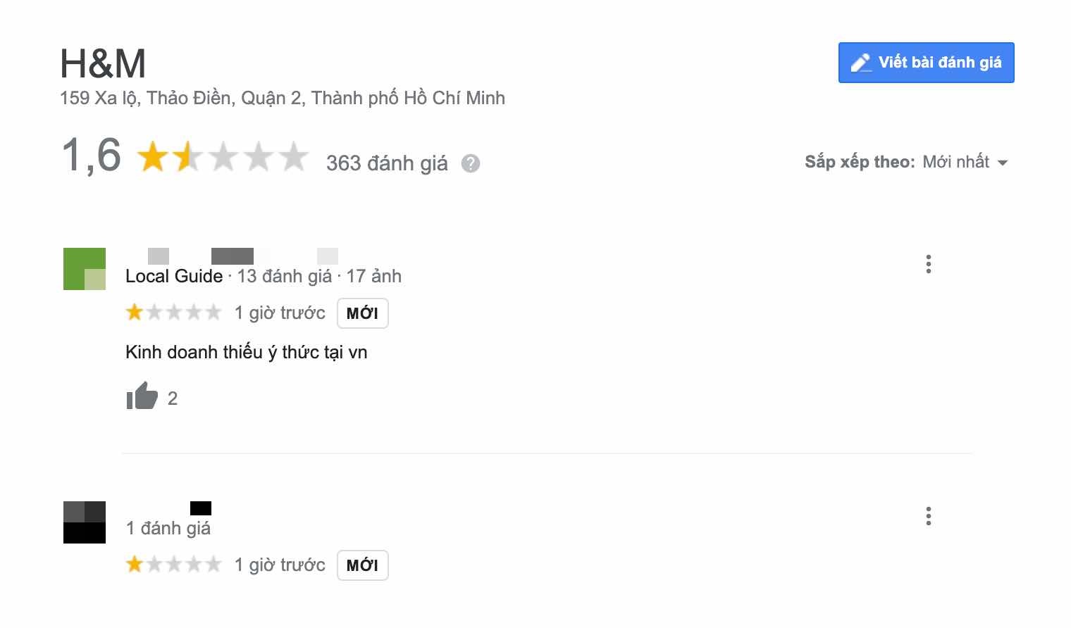 H&M bi tay chay anh 3