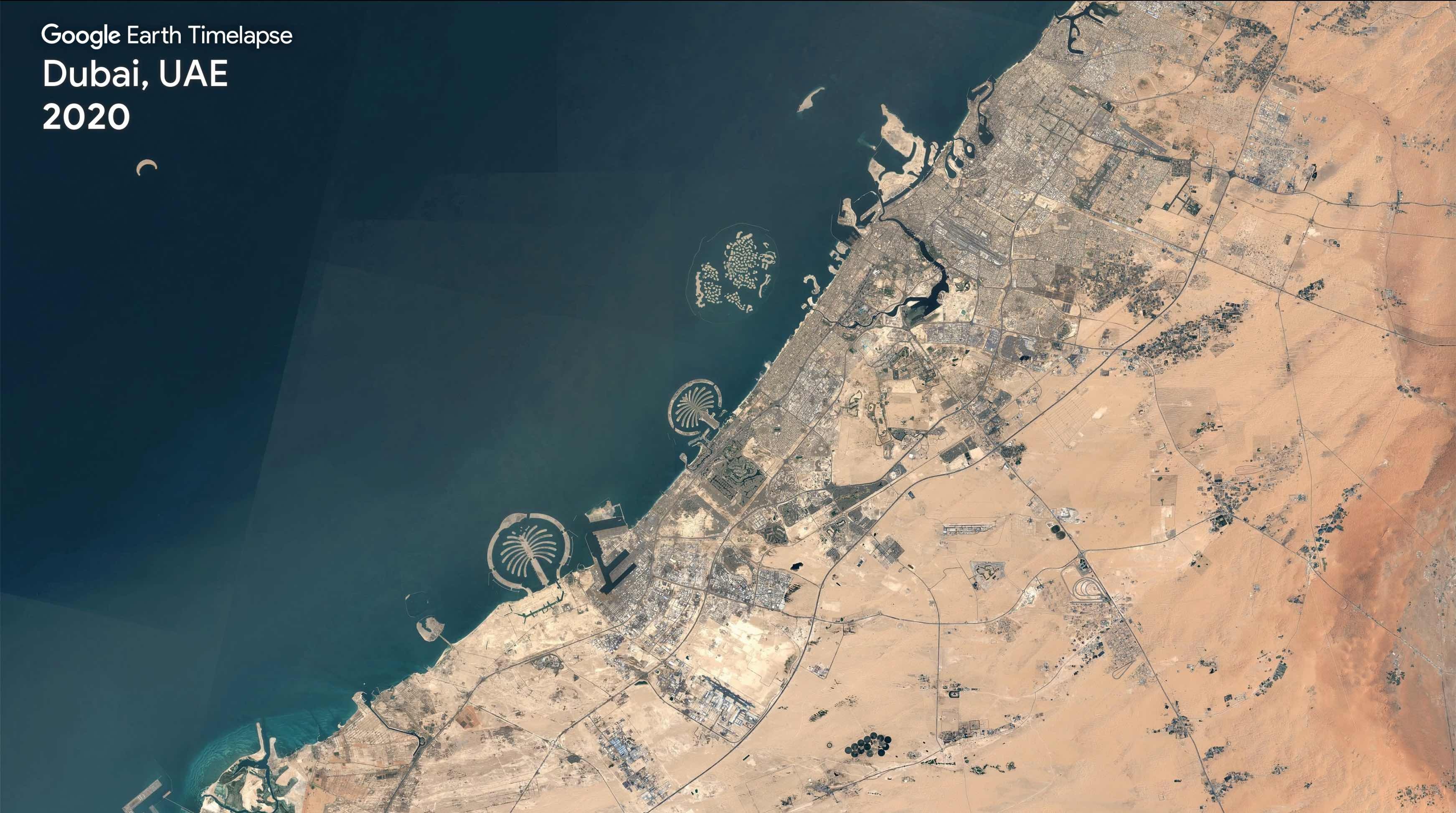 Tính năng Timelapse của Google Earth ảnh 2 Tinh nang Timelapse cua Google Earth anh 2