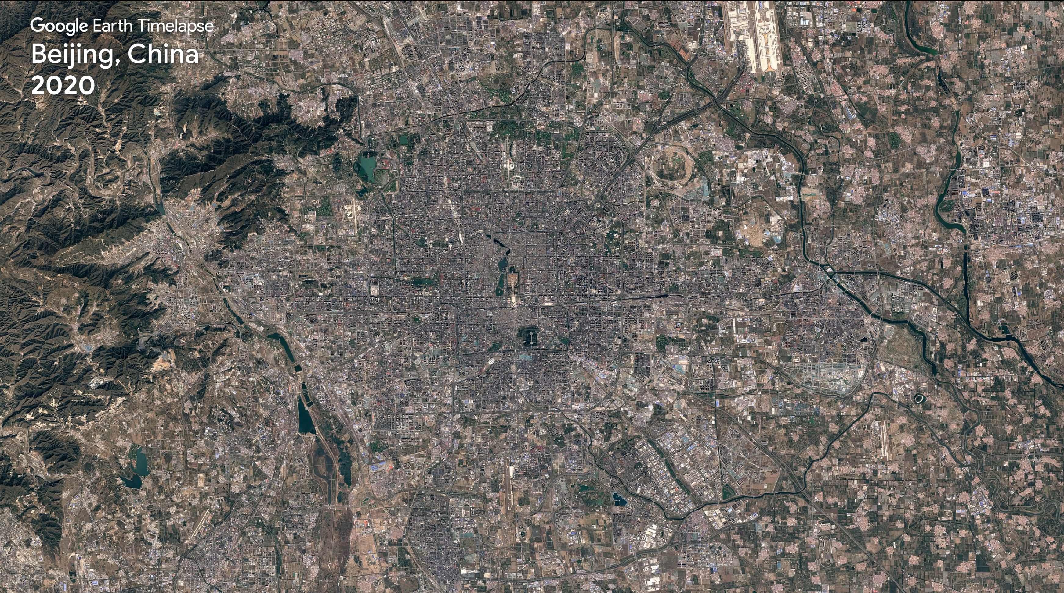 Tính năng Timelapse của Google Earth ảnh 4 Tinh nang Timelapse cua Google Earth anh 4