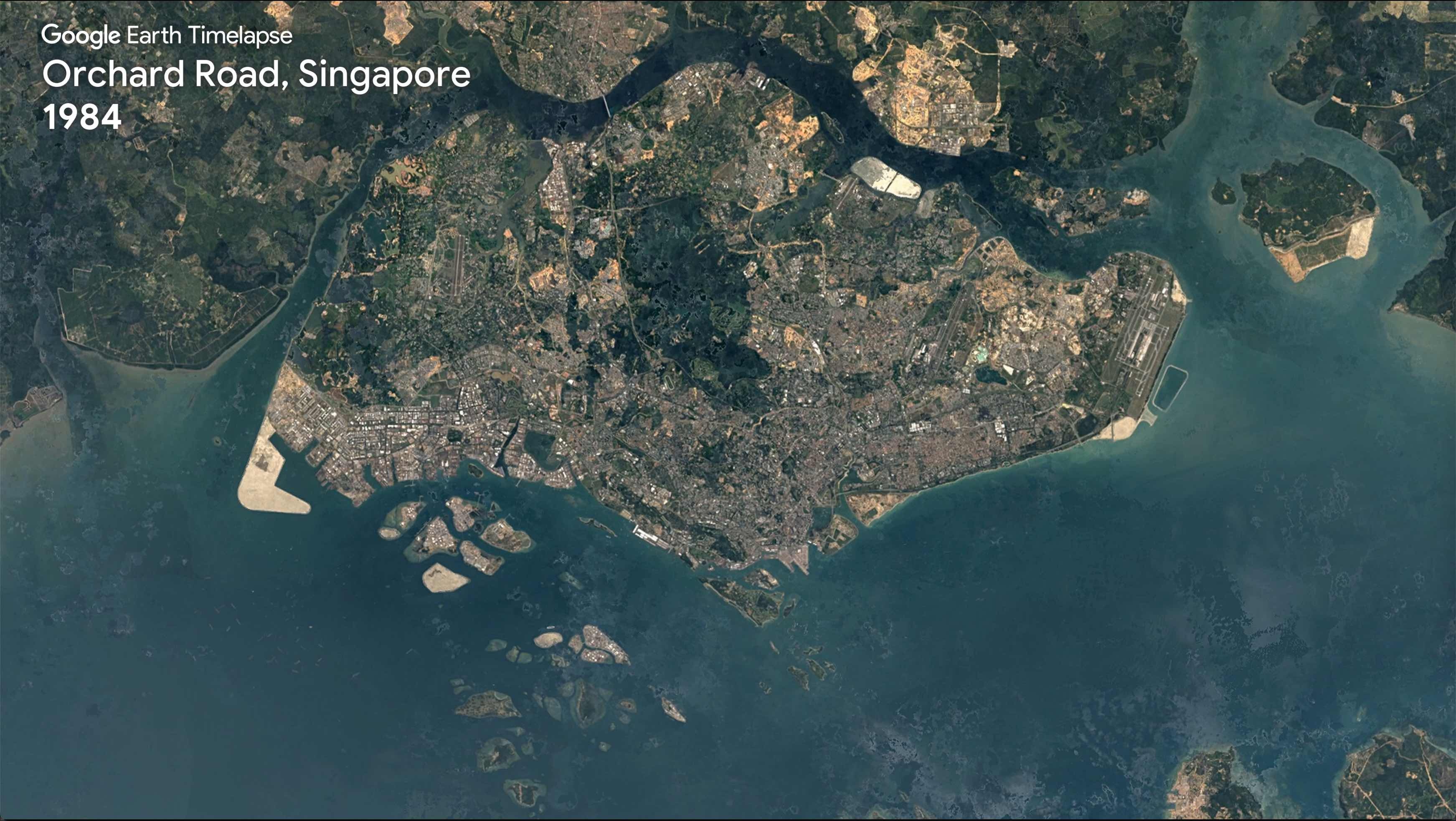 Tính năng Timelapse của Google Earth ảnh 5 Tinh nang Timelapse cua Google Earth anh 5