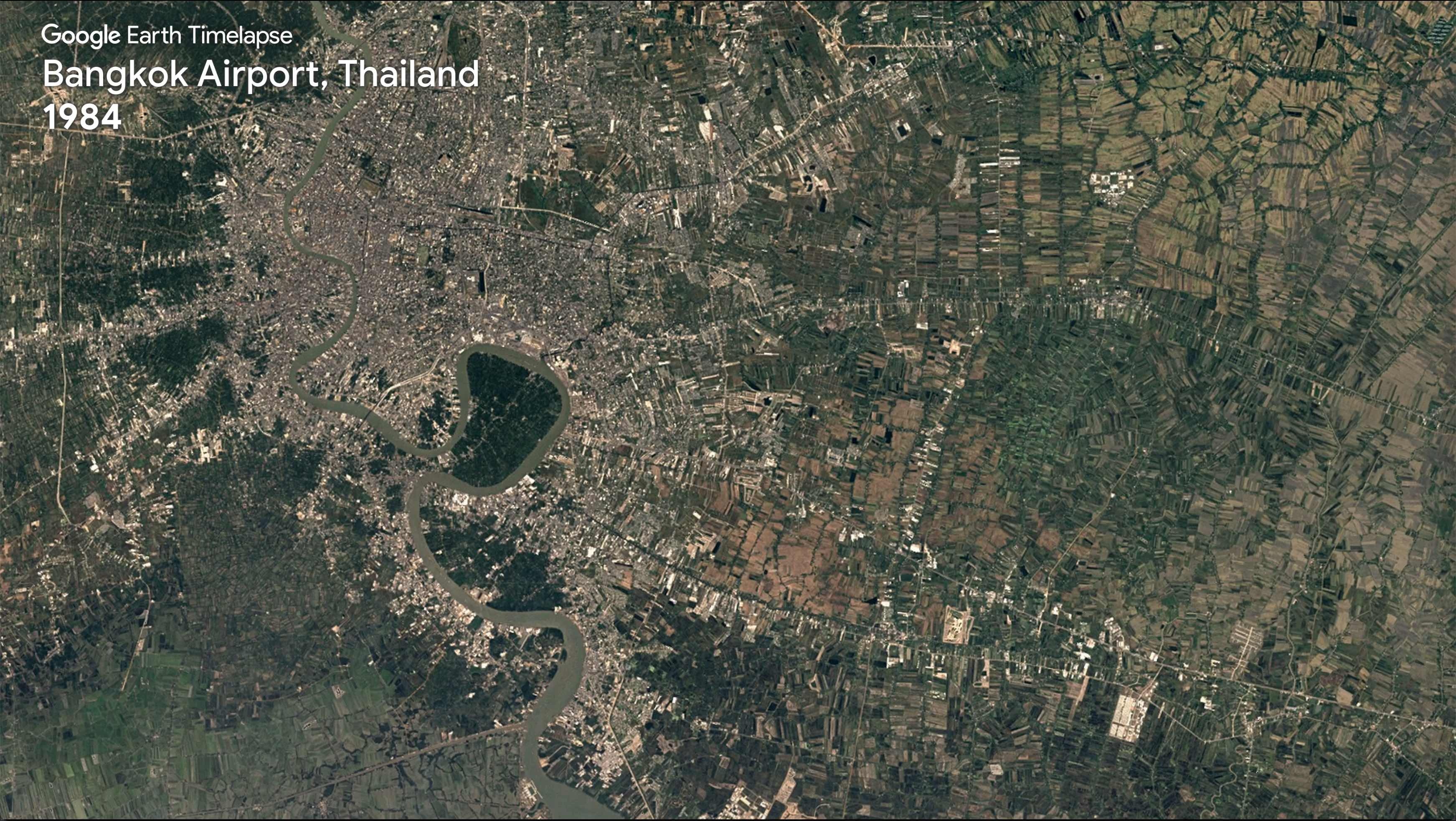 Tính năng Timelapse của Google Earth ảnh 9 Tinh nang Timelapse cua Google Earth anh 9