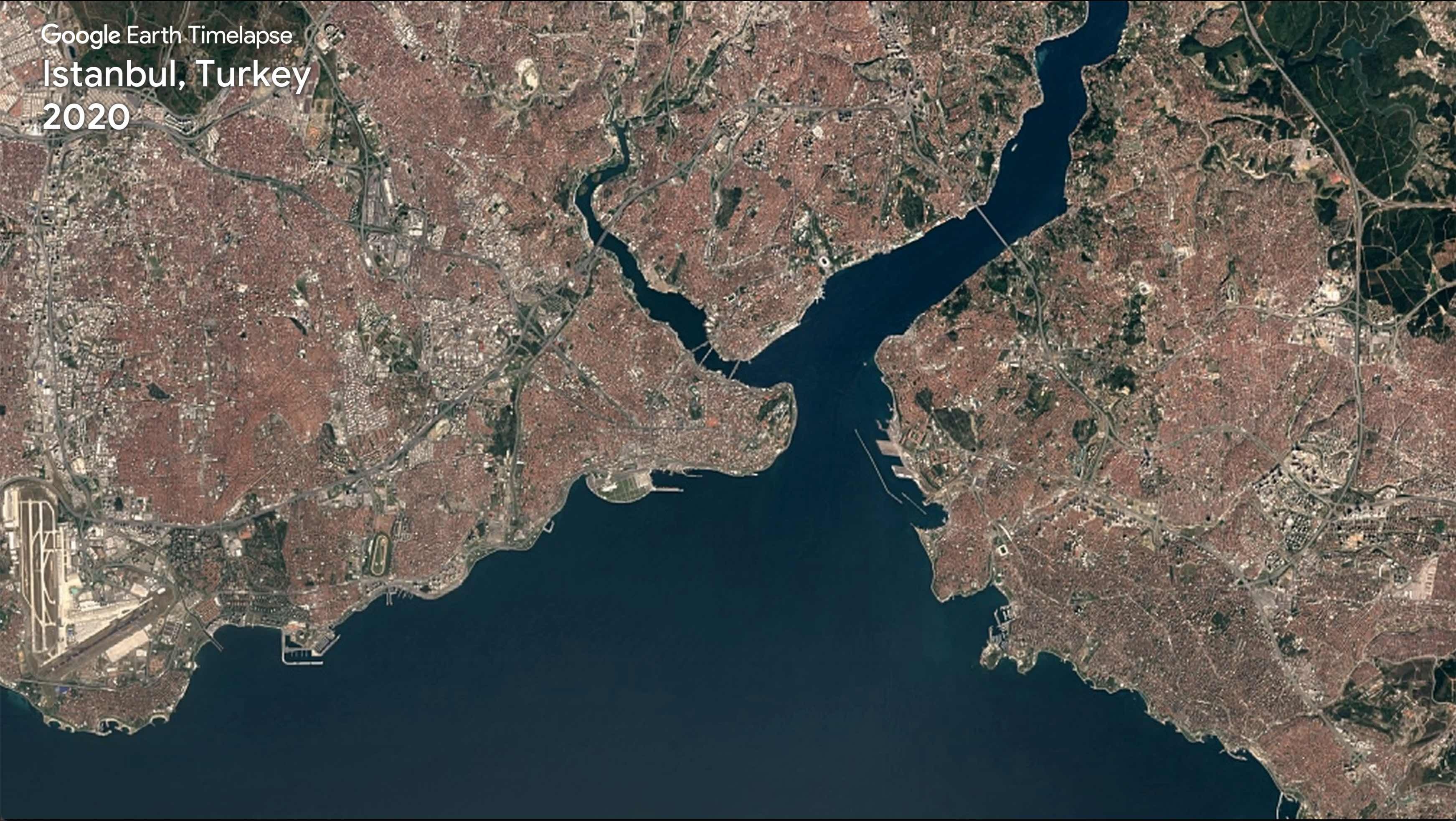 Tính năng Timelapse của Google Earth ảnh 12 Tinh nang Timelapse cua Google Earth anh 12