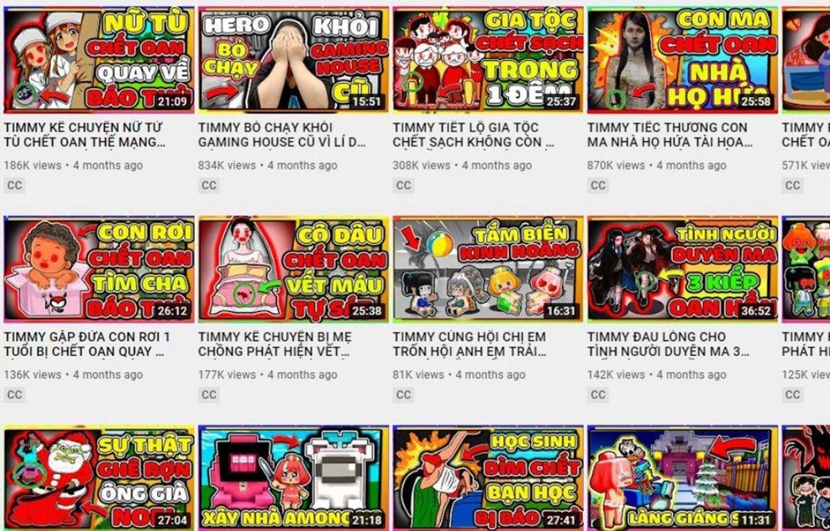 Xoa kenh YouTube TIMMY TV anh 1