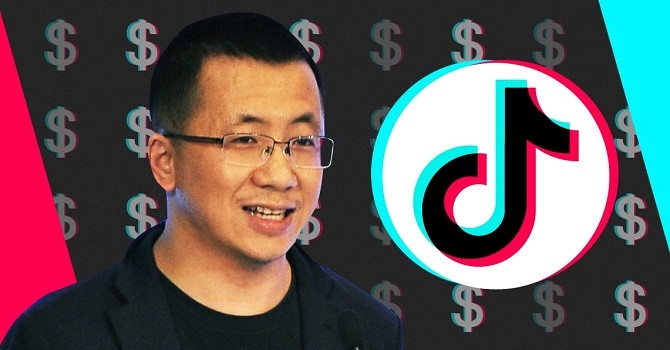 CEO cong ty me cua TikTok tu chuc hinh anh