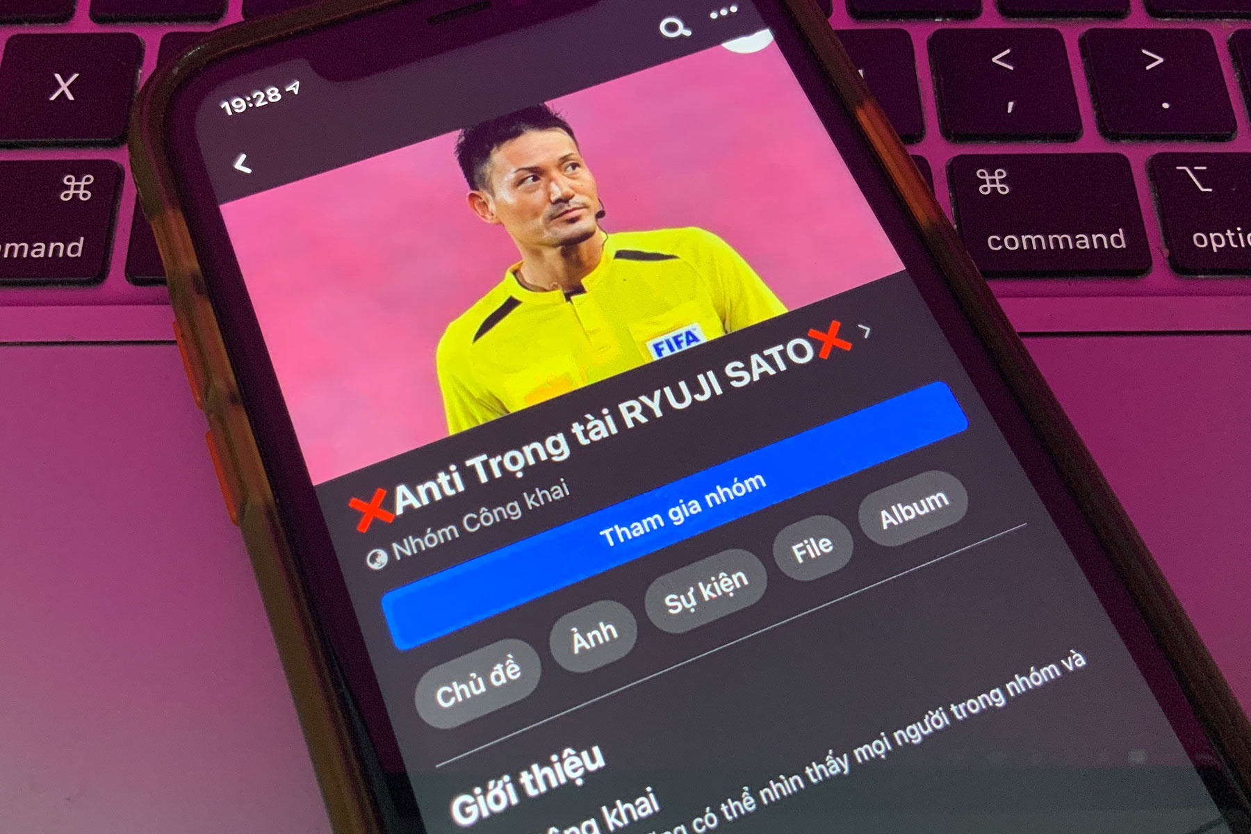 Bong chua lan, trong tai tran VN - Malaysia da bi lap nhom anti hinh anh