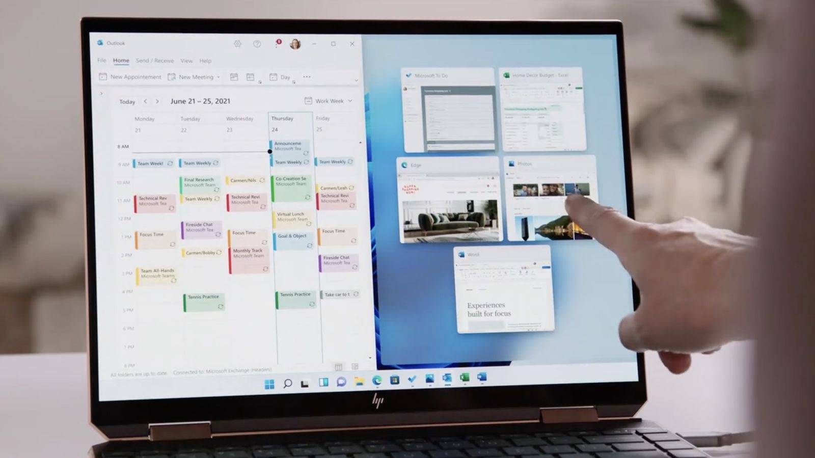 Windows 11 ra mat voi dien mao moi, chay duoc app Android, toi uu game hinh anh