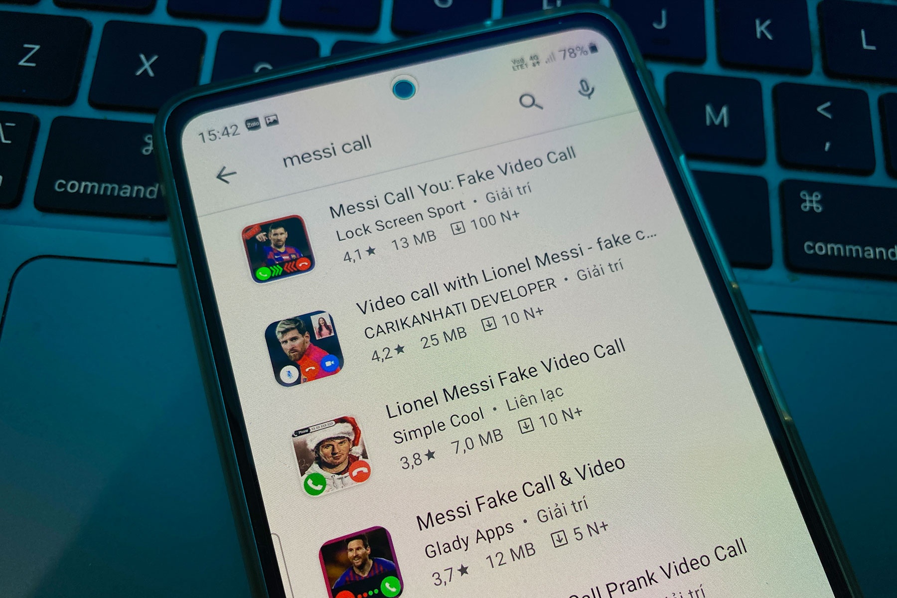 Ung dung gia cuoc goi video voi Messi thu hut hang tram nghin luot tai hinh anh