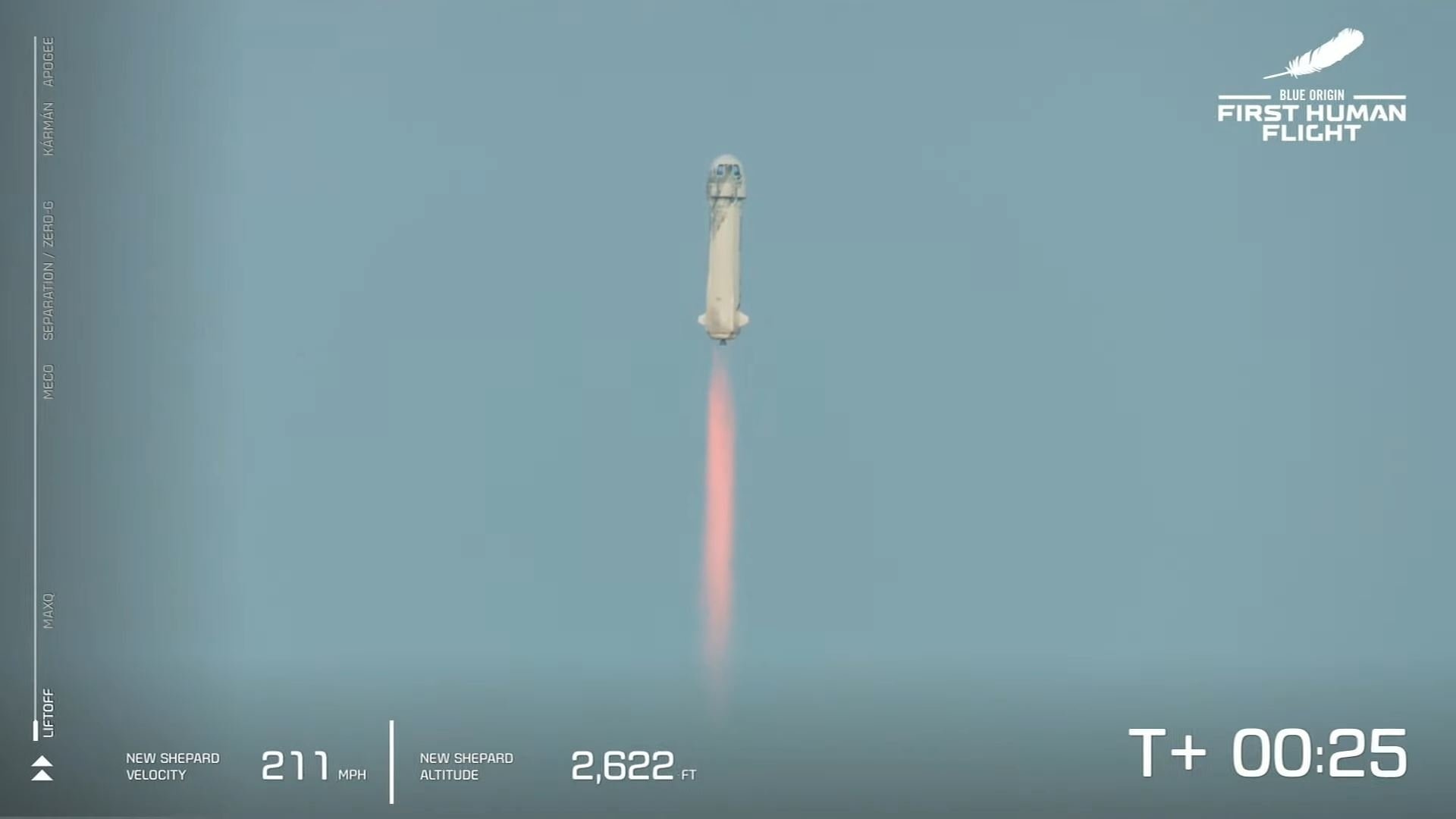 Jeff Bezos lan dau bay len ria vu tru anh 10