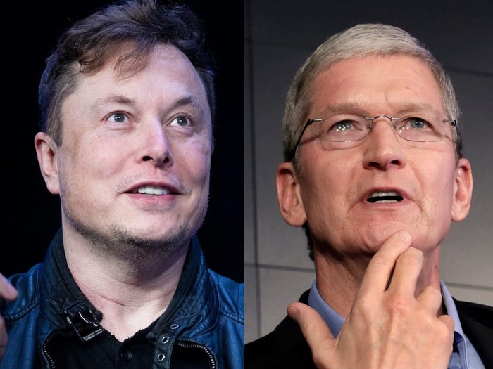 Loi de nghi cua Elon Musk khien Tim Cook phai vang tuc, cup may? hinh anh