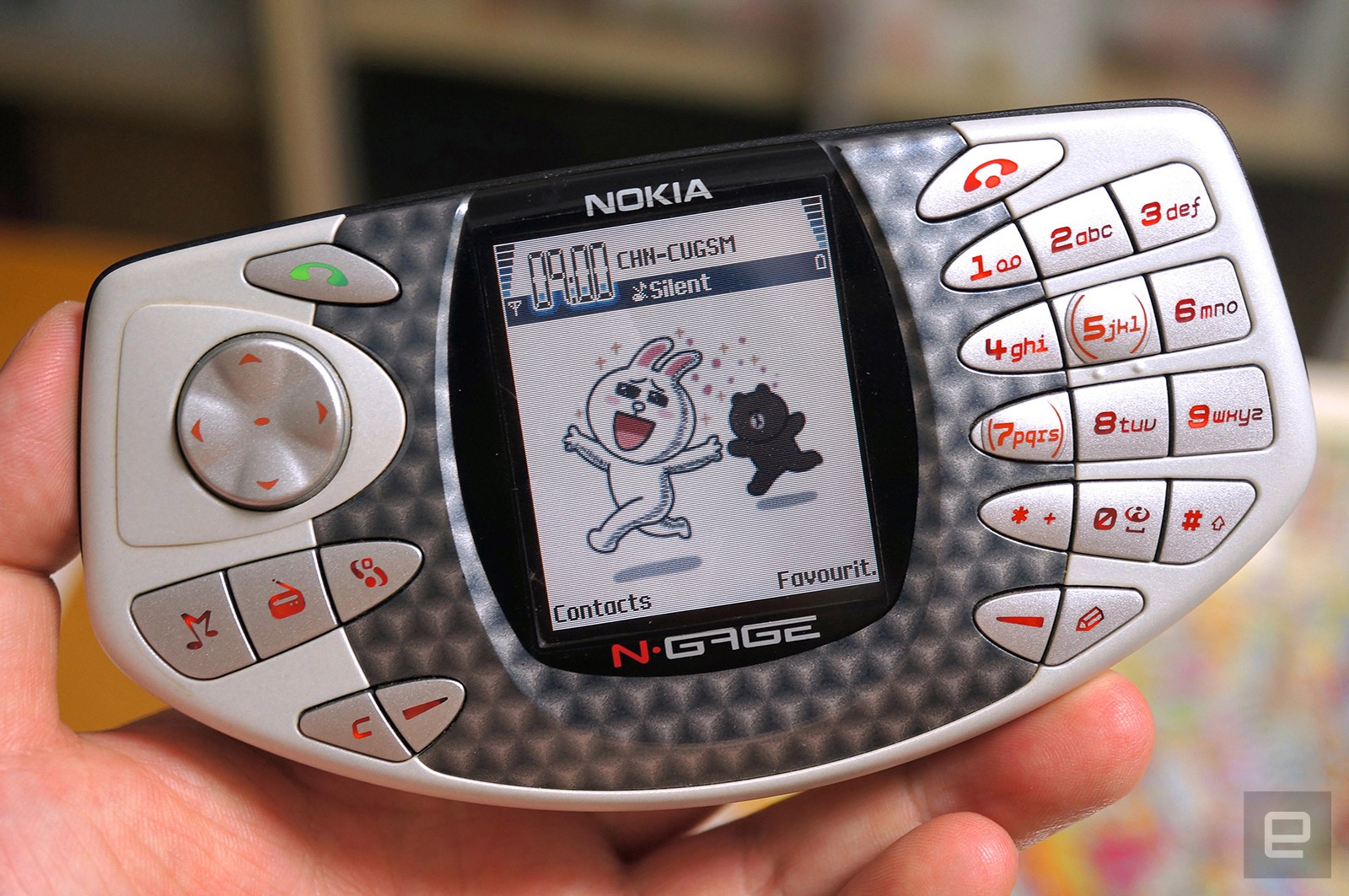 Dien thoai Nokia N-Gage anh 1