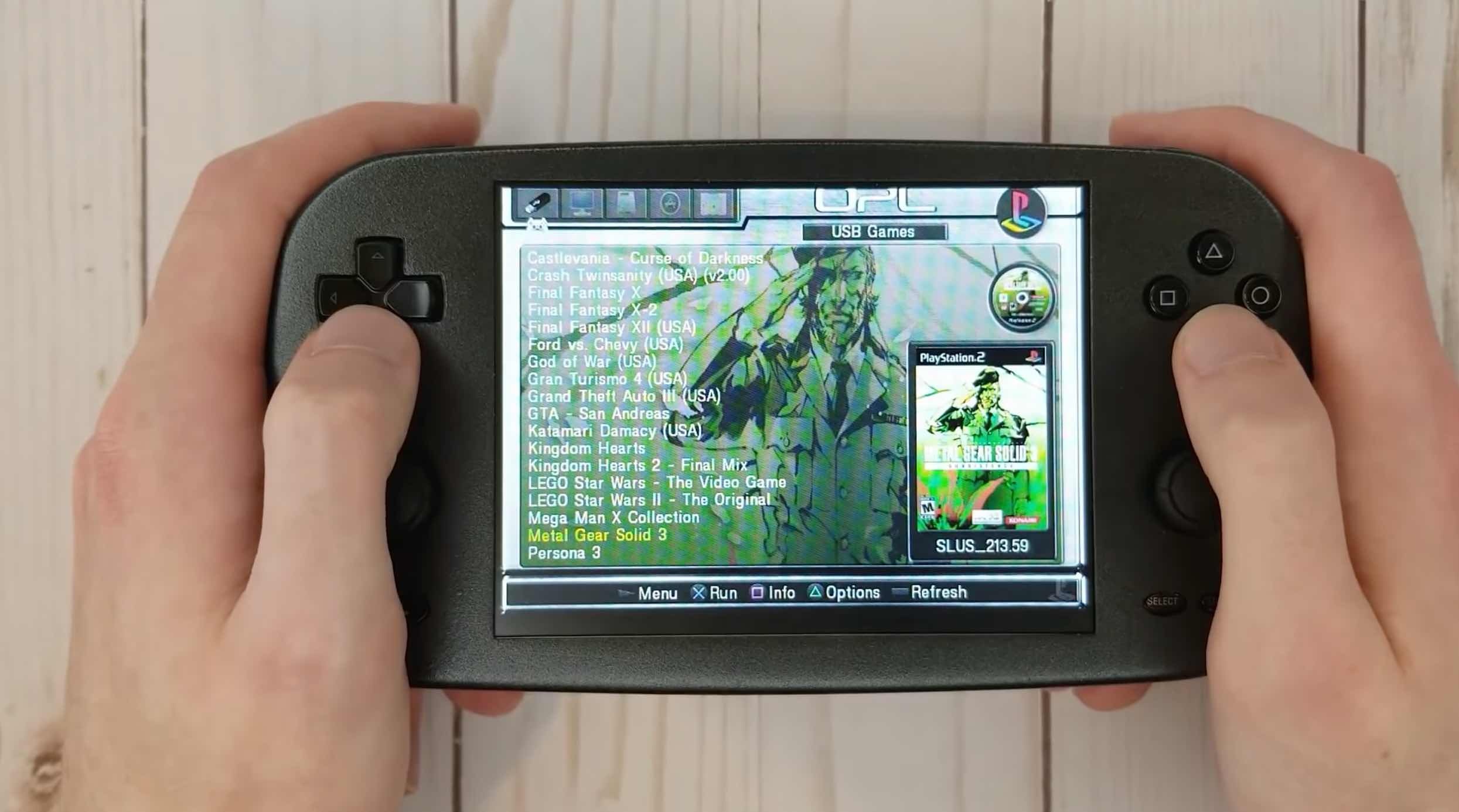 Bien PlayStation 2 thanh may choi game cam tay anh 6