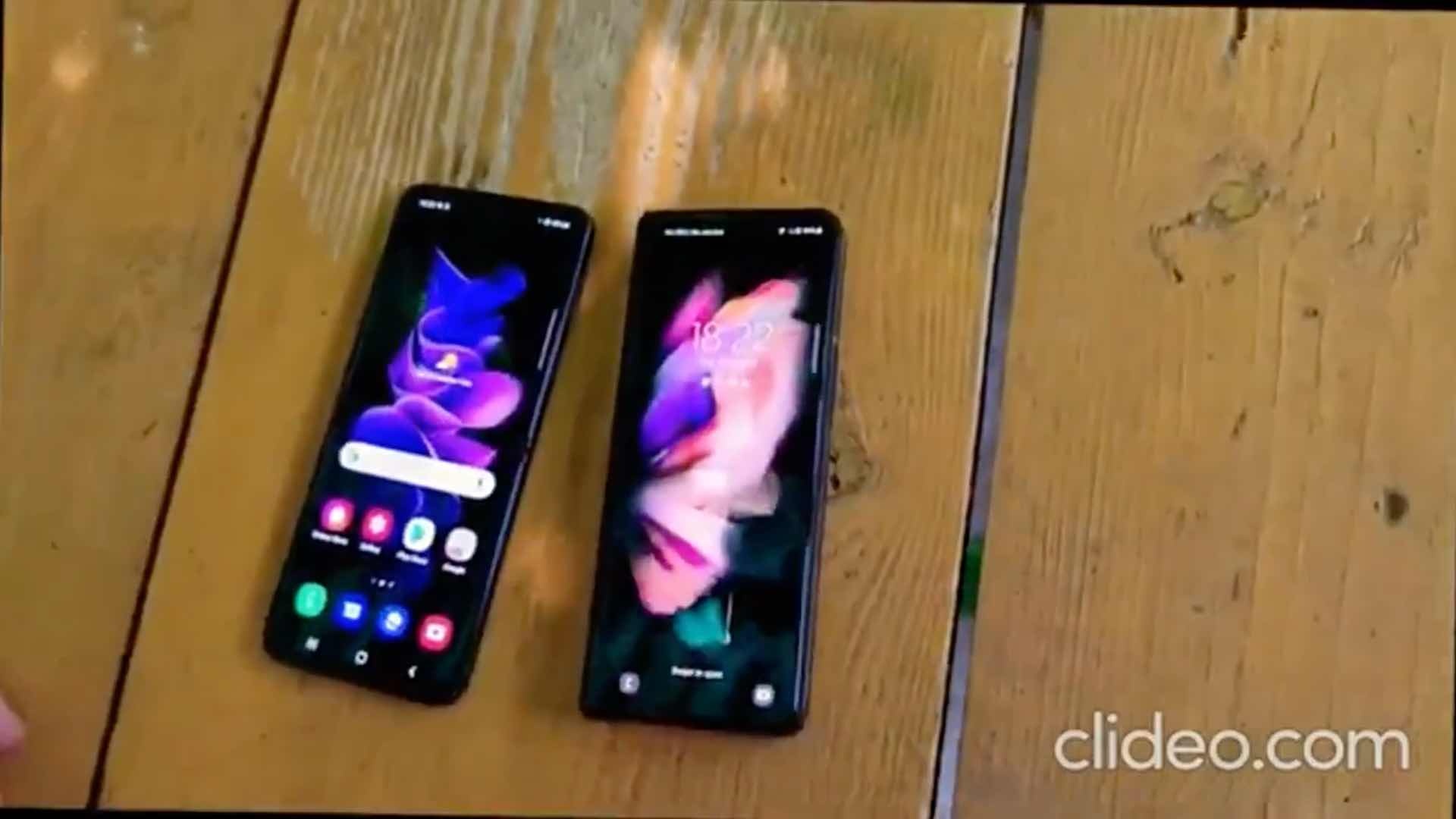 Galaxy Z Fold3 va Z Flip3 xuat hien truoc gio ra mat anh 1