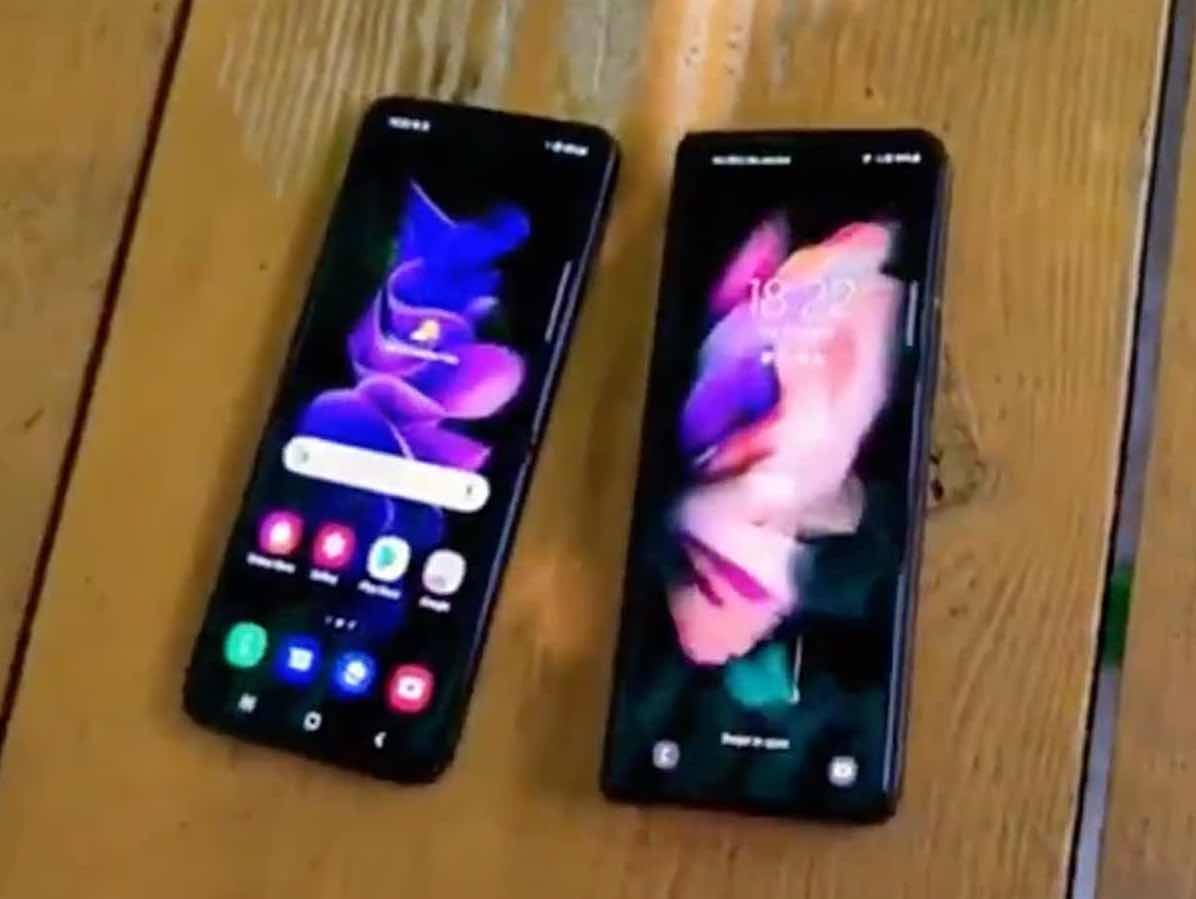 Galaxy Z Fold3 va Z Flip3 lo dien truoc gio ra mat? hinh anh