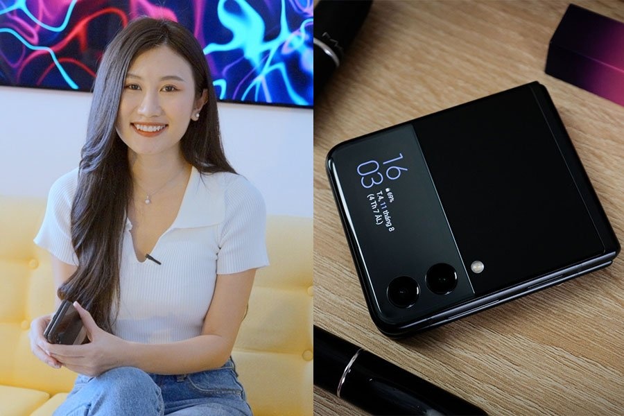 Danh gia nhanh Samsung Galaxy Z Flip3 hinh anh