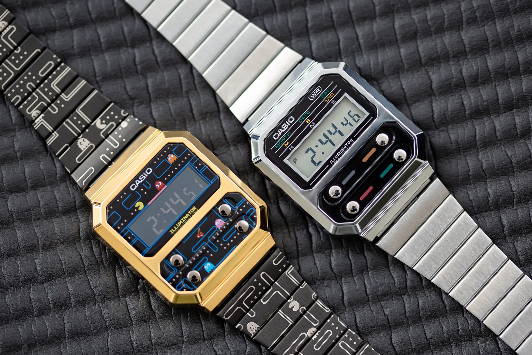 Tren tay dong ho Casio A100WEPC lay cam hung tu game tuoi tho anh 2